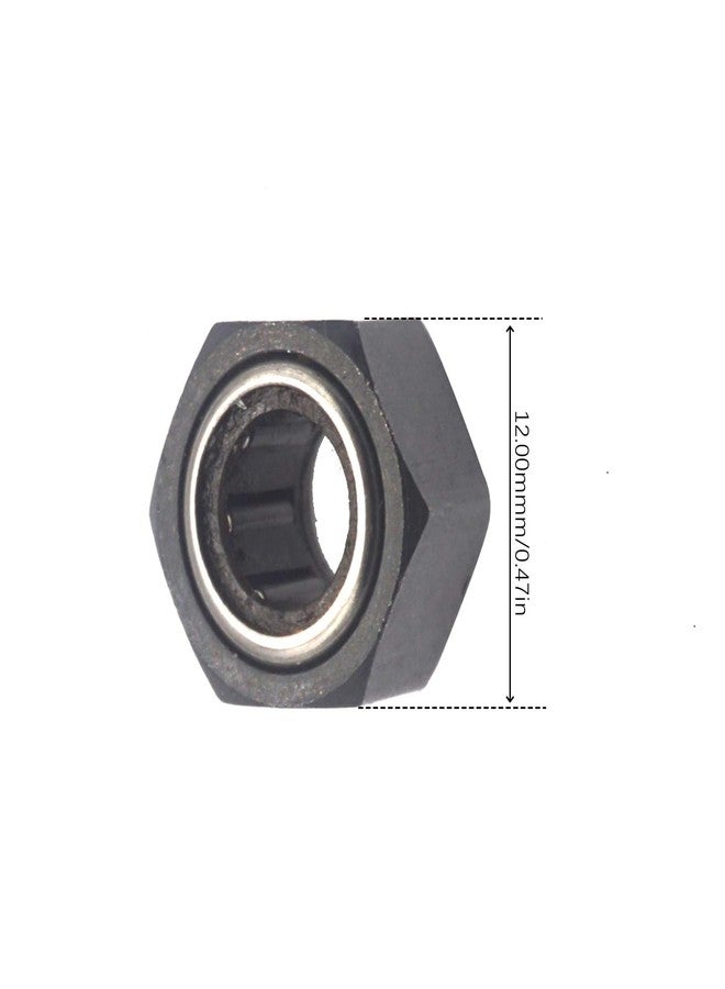 Chanjorlin RC 12 mm Hex Nut One Way Bearing R025 RC Pull Start Parts Compatible with Vertex VX 18 16 SH21 12mm Engine for Traxxas HSP Redcat Himoto 1/10 Nitro RC Cars - Image 2